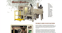 Desktop Screenshot of maxiblast.com